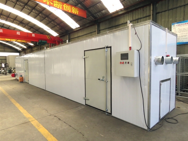 脫硫劑顆粒網帶烘干機