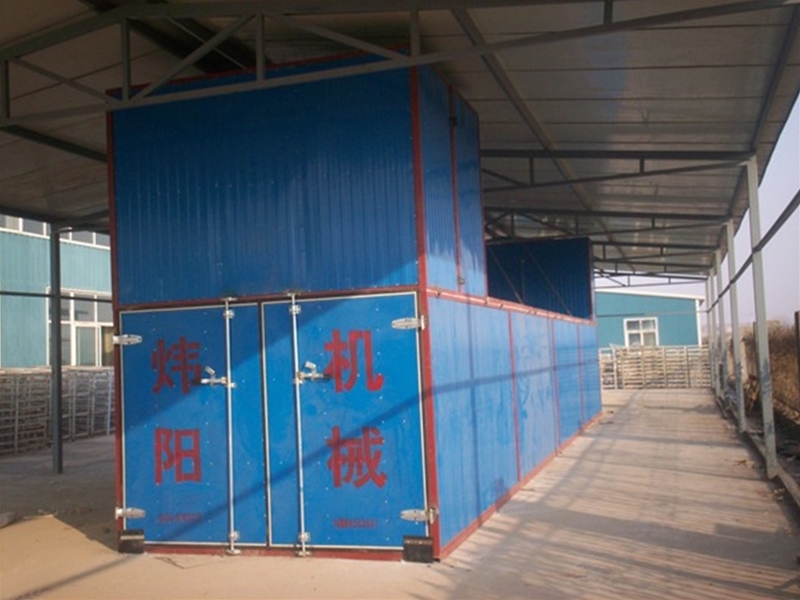 Tunnel style vegetable drying equipment (click to enter)